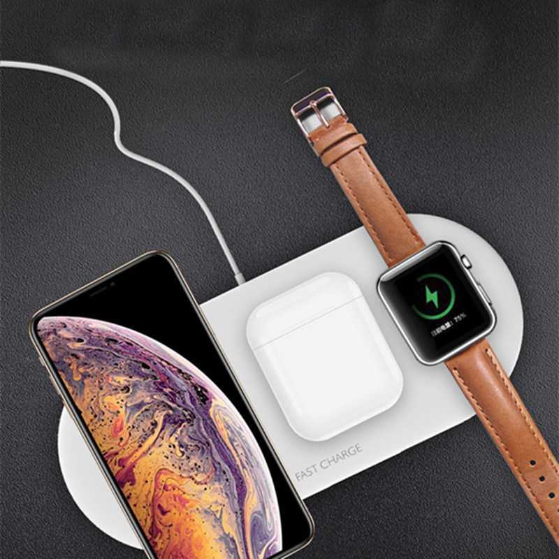 三合一無線充電器